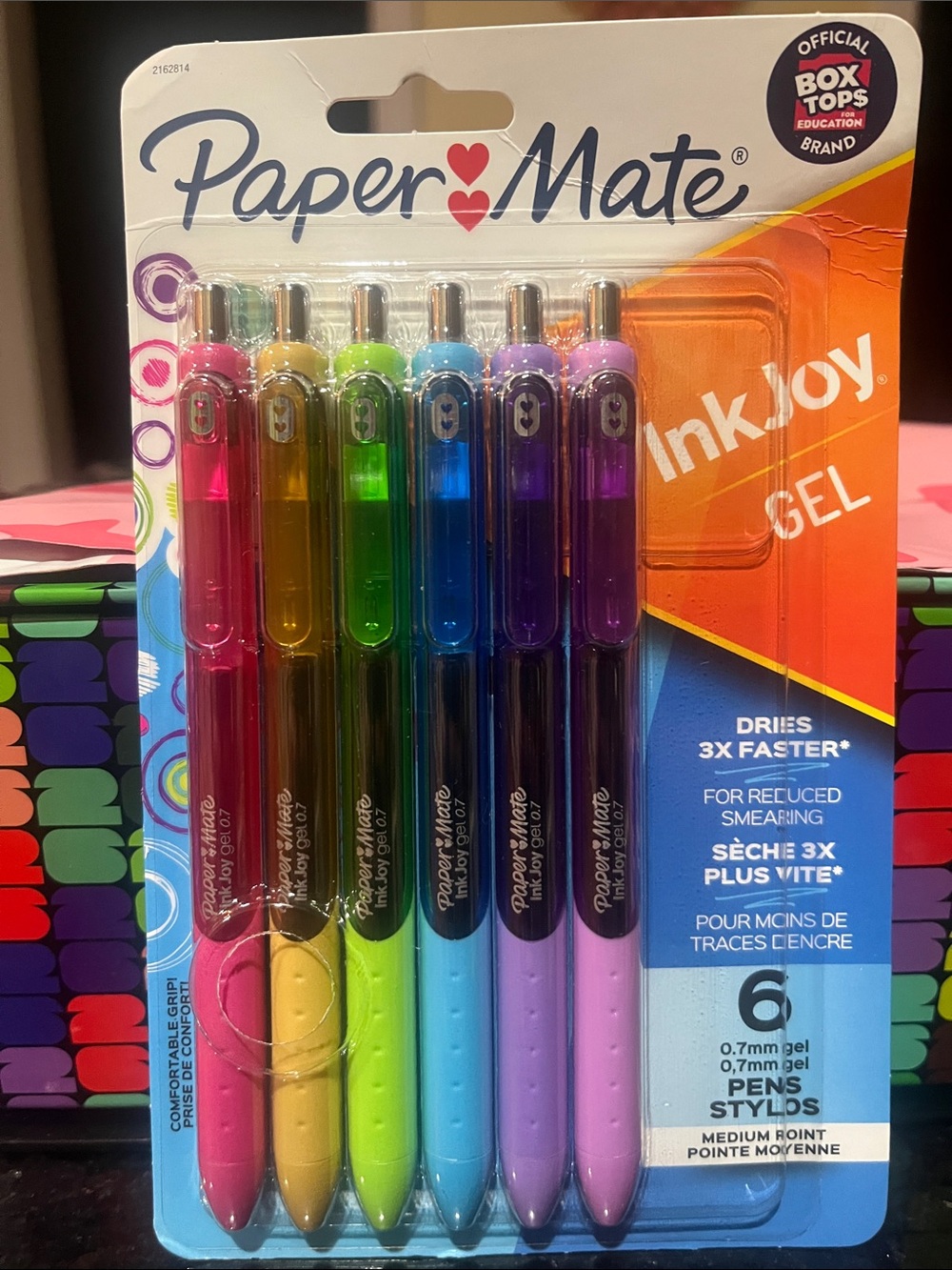 Ink Joy 6 ct Gel Colored Pens with Comfortable Grip